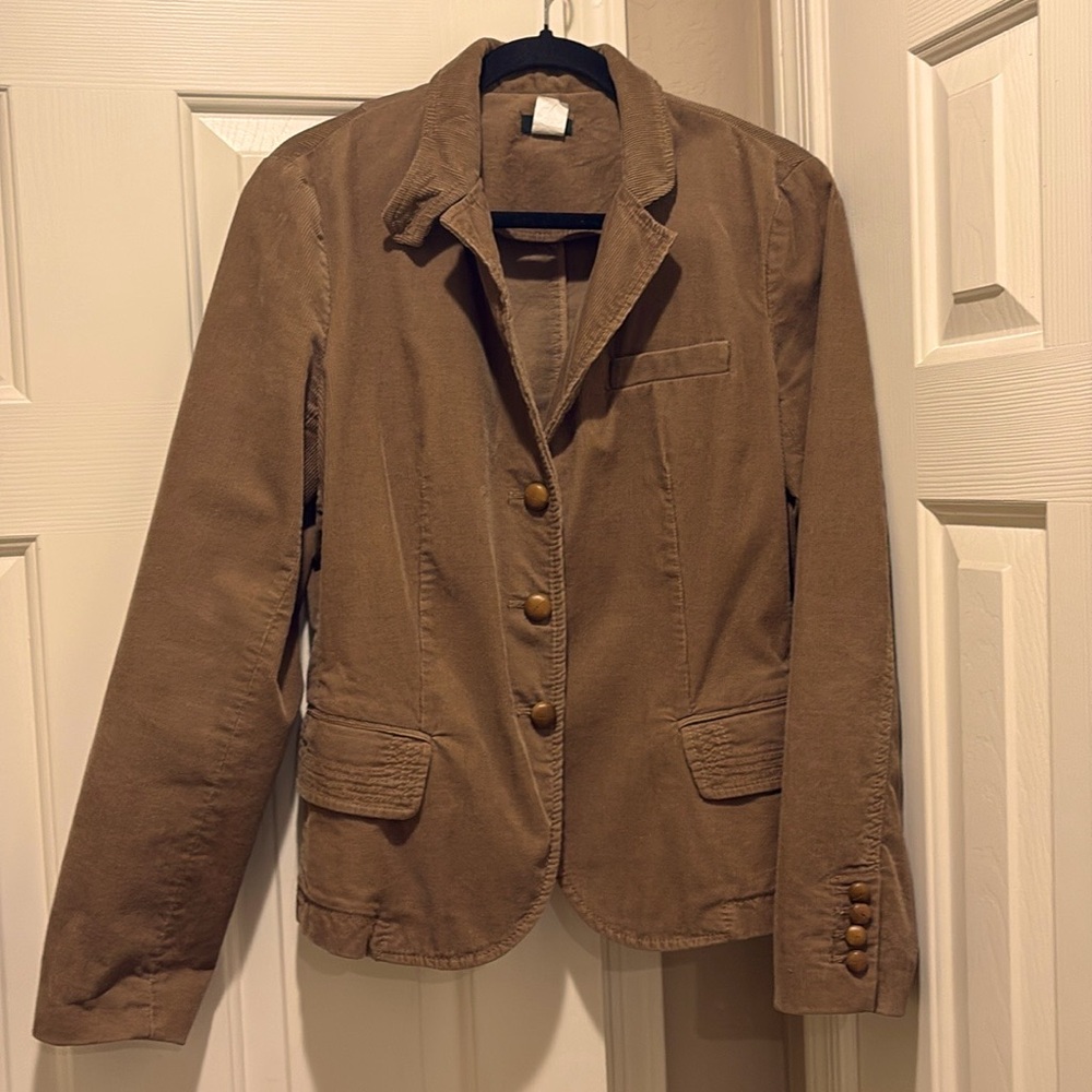 Women’s J. Crew corduroy blazer